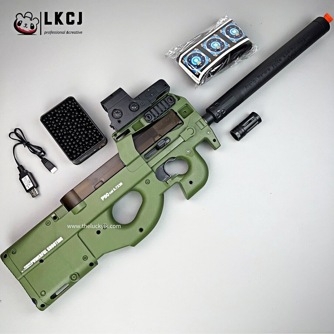 New Color P90 With Spring Compression Magazine-LKCJ Recommended