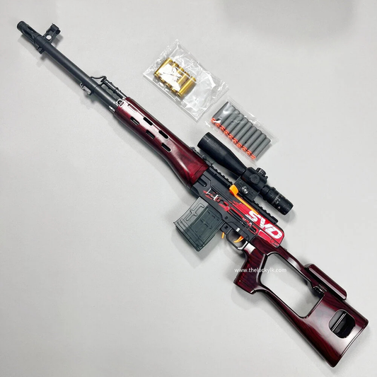New SVD Sniper With Exquisite Color Soft Bullet Gun Toy