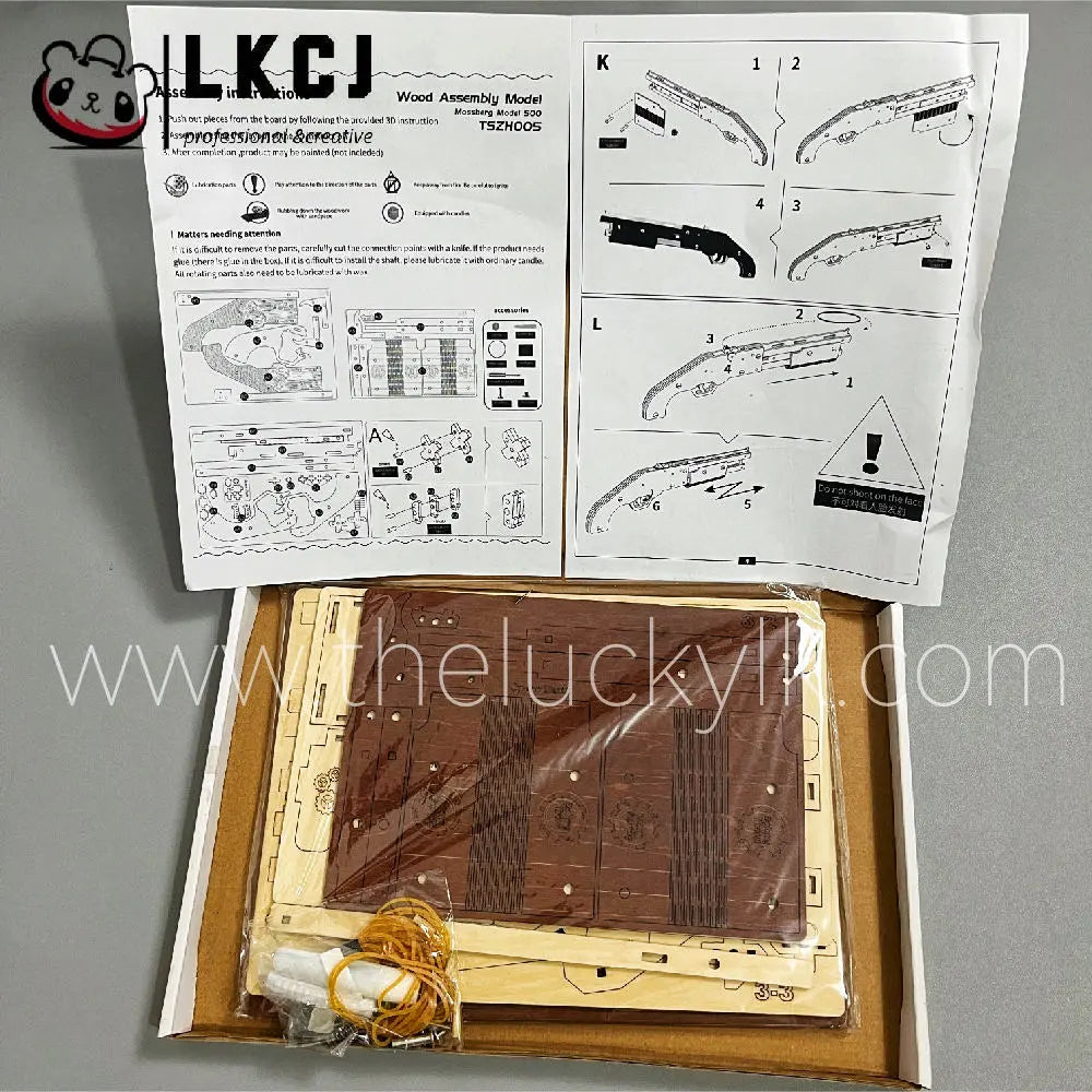 Mossberg shotgun - Wooden DIY Toy
