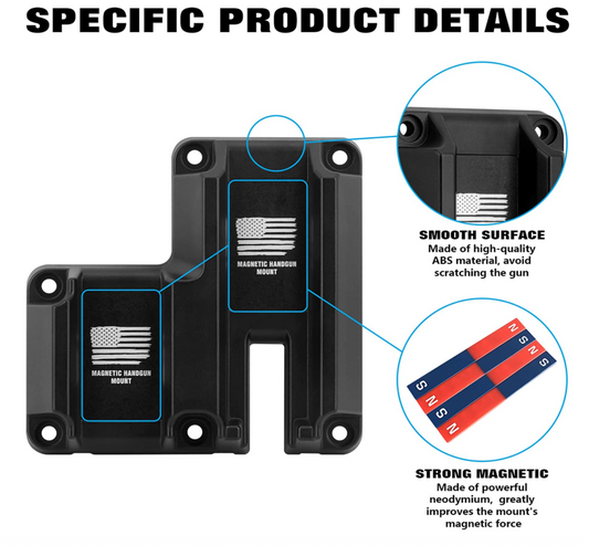 Gun Magnet Mount Quick Draw