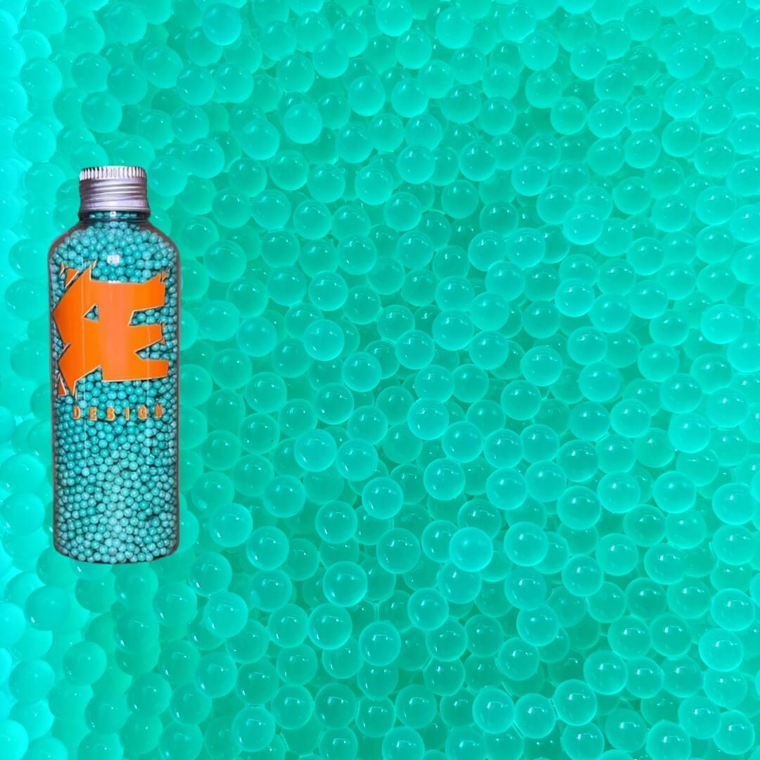 60,000 Gel Balls With Collapsible 600ml Gel Ball Quick-Loading Bottle