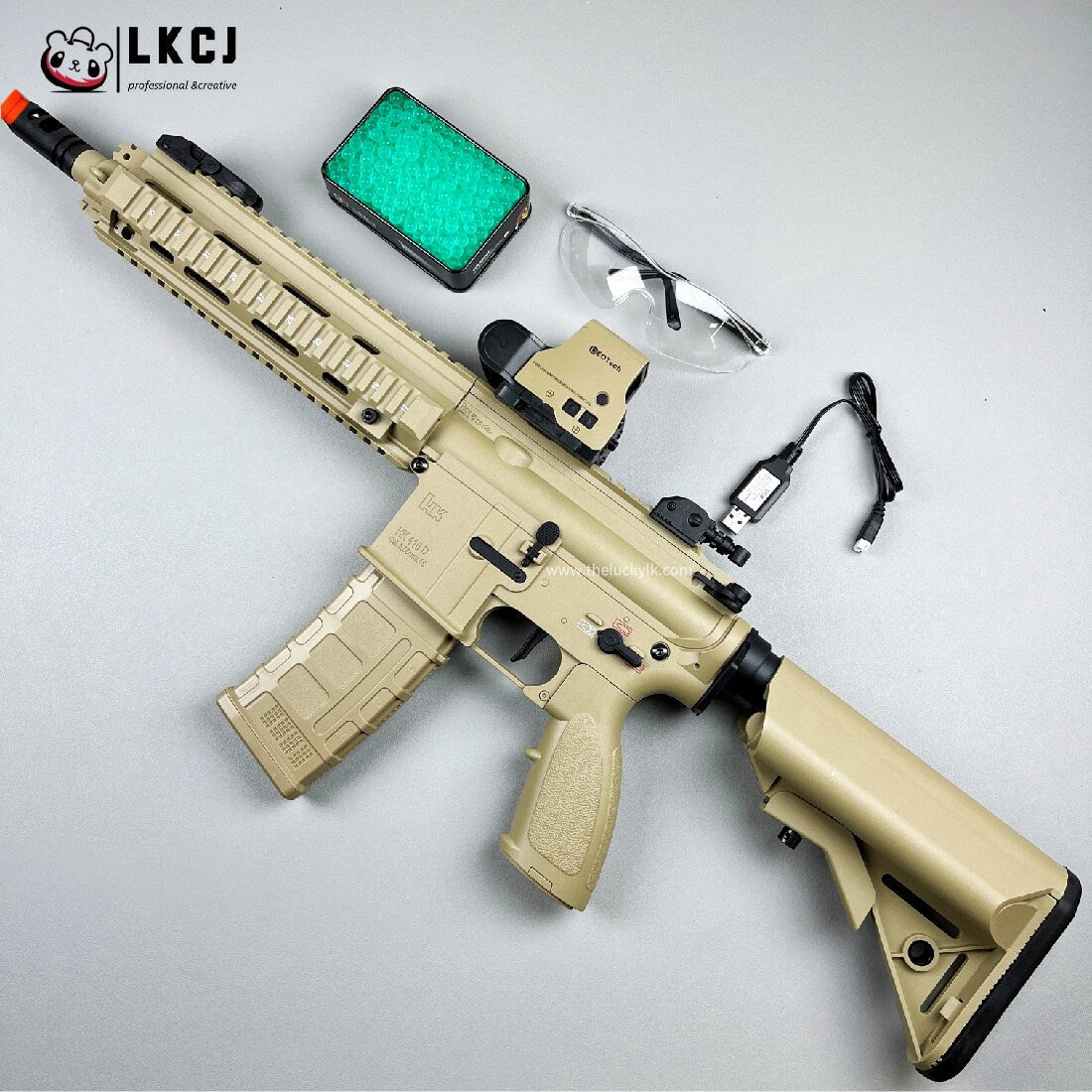 New HK416D Gel Blasters With Forward And Backward Moving Bolt