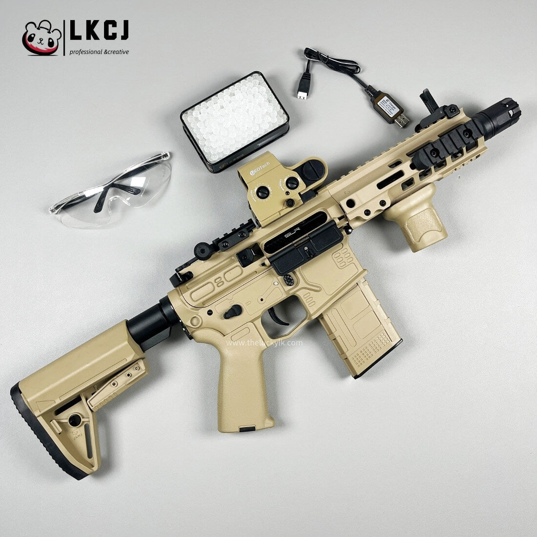 New SLR Precision Shooting Gel Blaster Fast Mode 11.1V Battery Recommended Age 18+