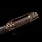 Handmade Tiger High Manganese Steel Chinese Sword