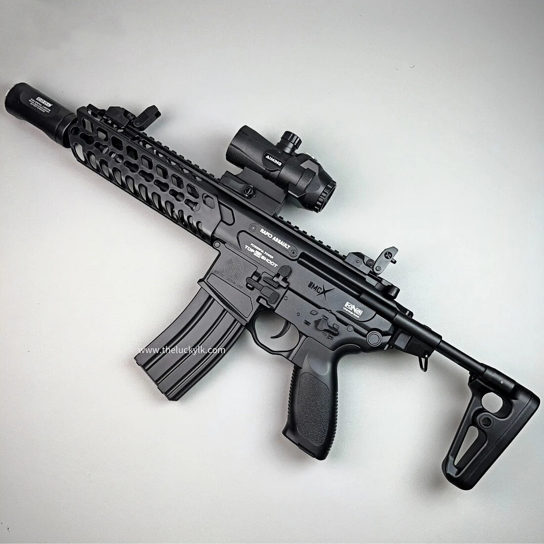 MCX Gel Blaster With Forward And Backward Movable Bolt