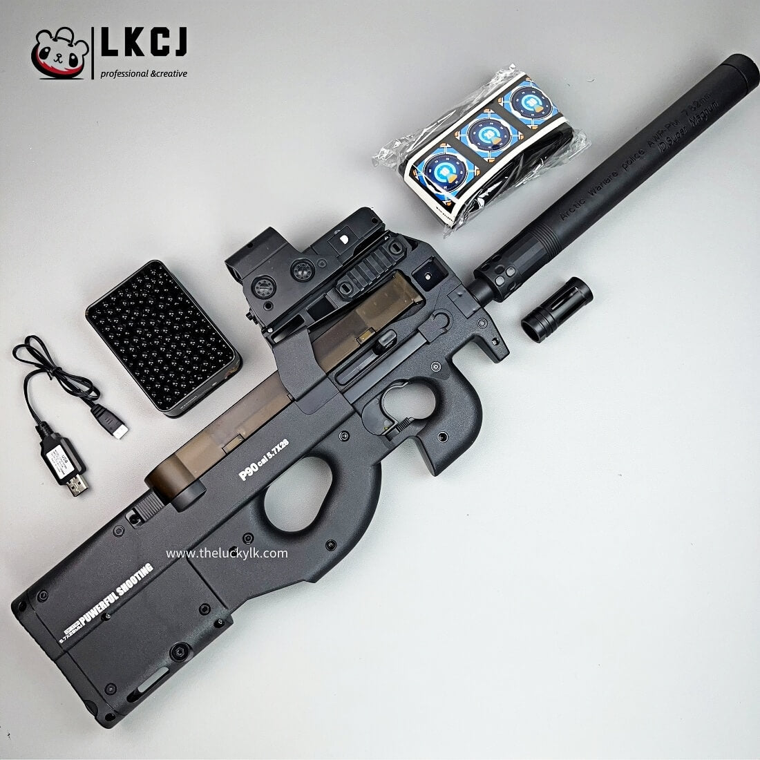 New P90 Gel Blasters High Fire Speed Toy Gun