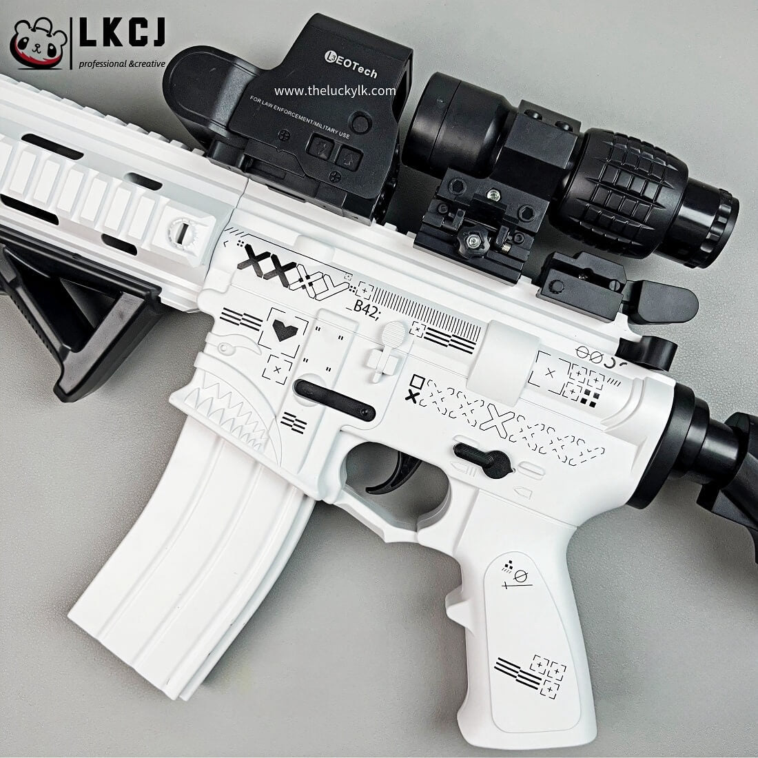 Exquisite Graffiti M416 Gel Blasters 25M Shoot Range With 2 Mags