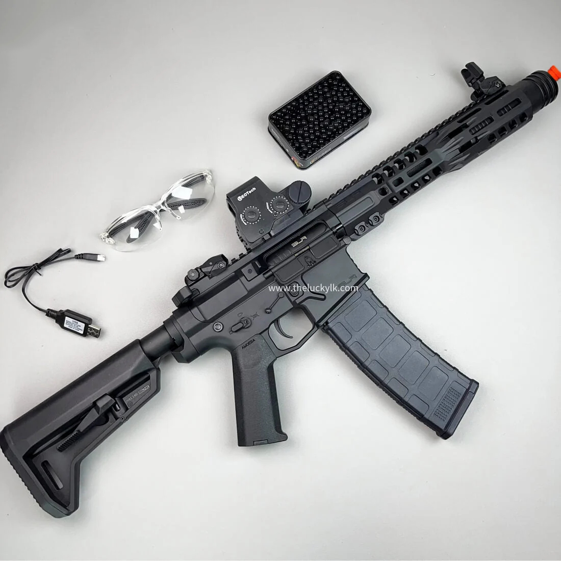 New SLR Precision Shooting Gel Blaster Fast Mode 11.1V Battery Recommended Age 18+