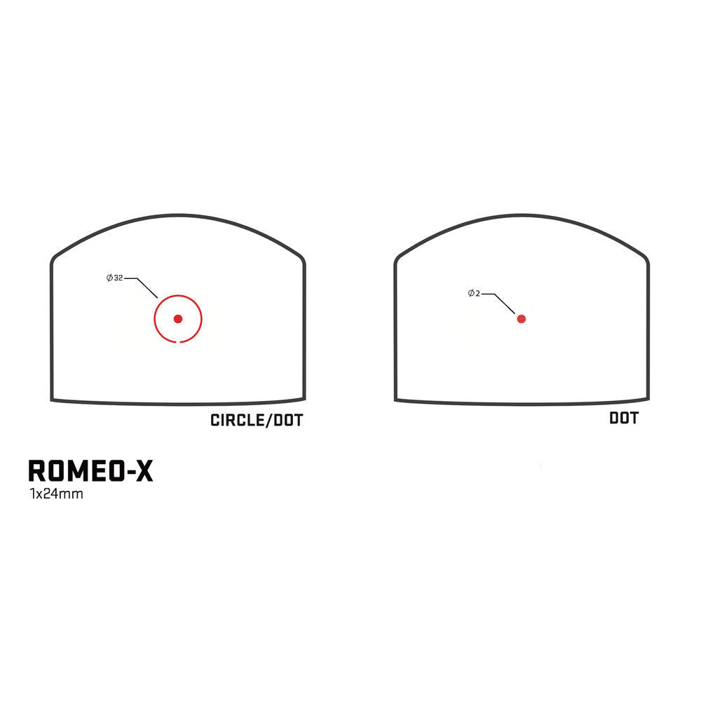 RidgeVanta Romeo-X Reflex Sight