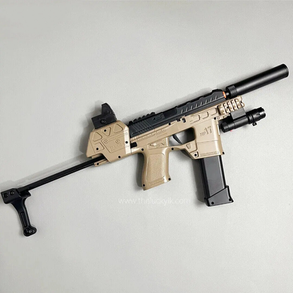 New Mp17 Gel Blaster With Metal Stock, Metal Rail