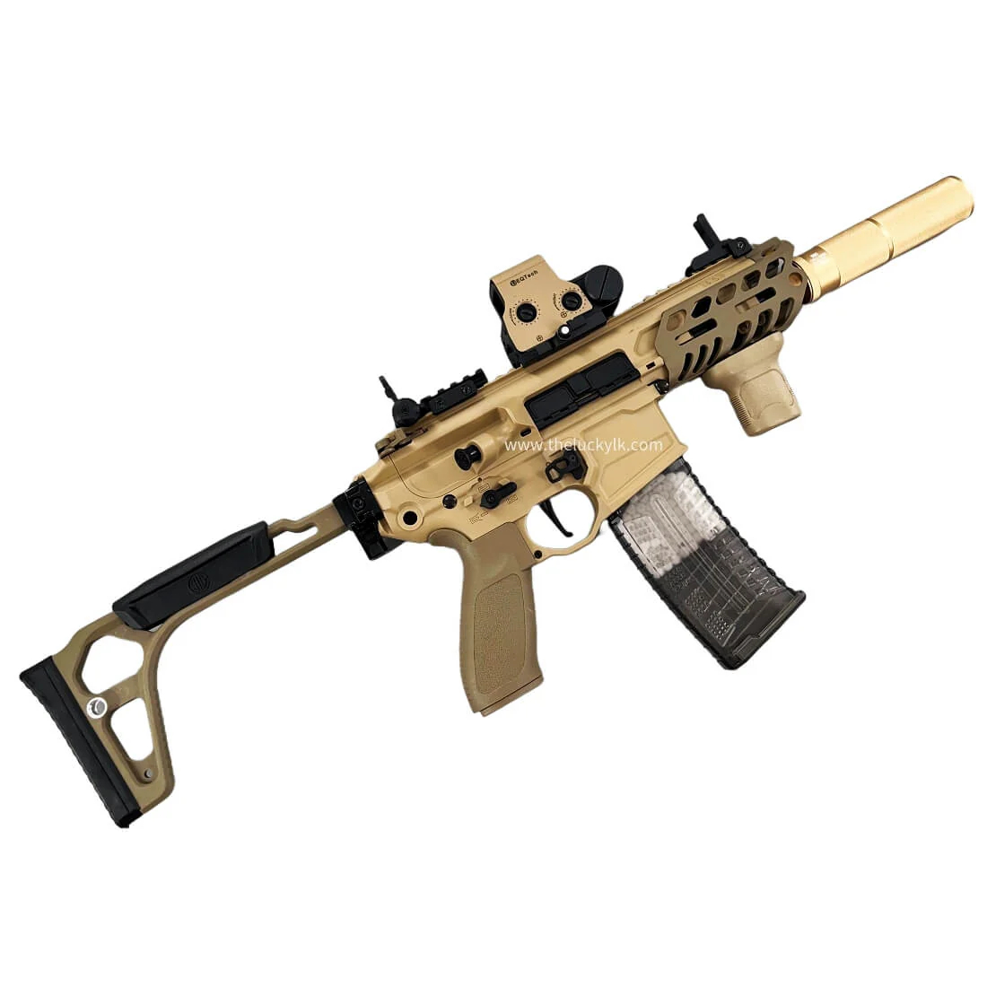 MCX Gel Blaster With Forward And Backward Movable Bolt