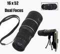 RidgeVanta Dual Focus 16x52 Monocular with Phone Mount