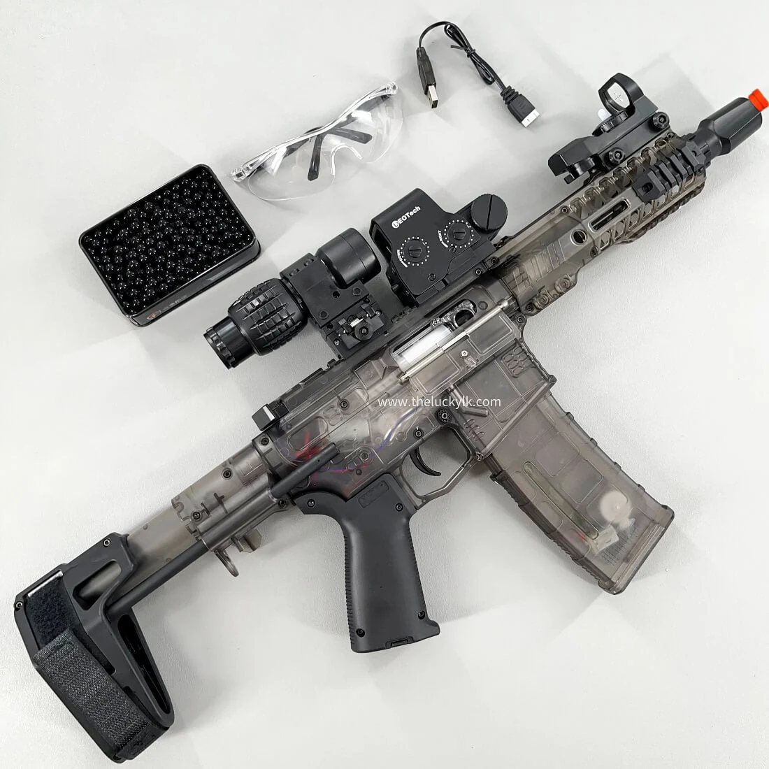 SLR Gel Blaster 2.0 With Forward And Backward Movable Bolt