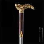Ebony Dragon Head Cane Sword