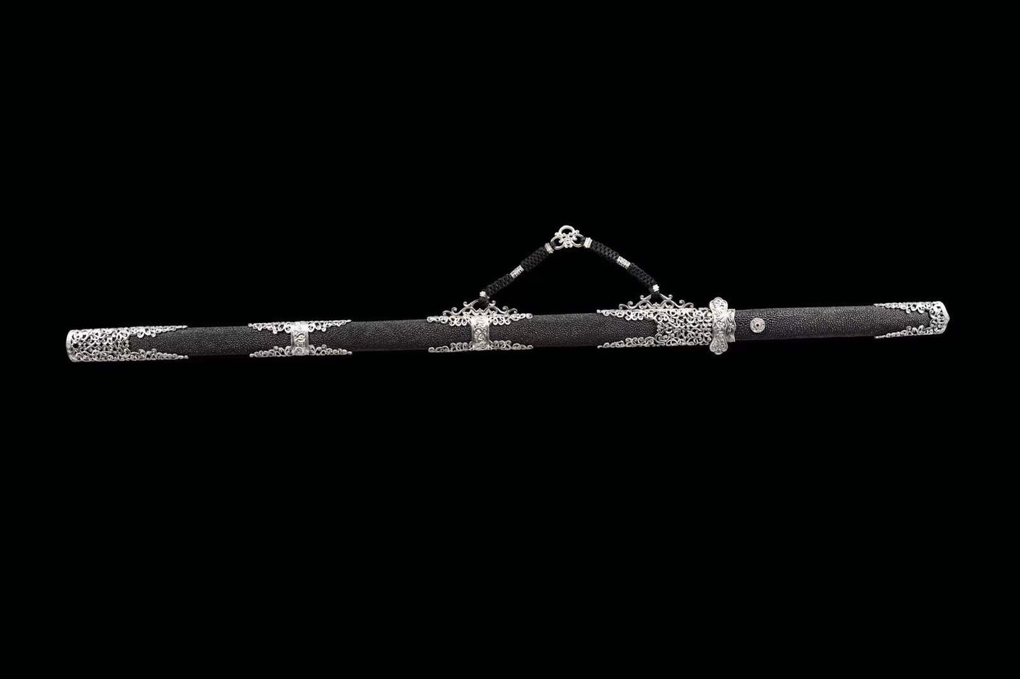 White Bronze Essence Edition Wootz steel Tang Sword