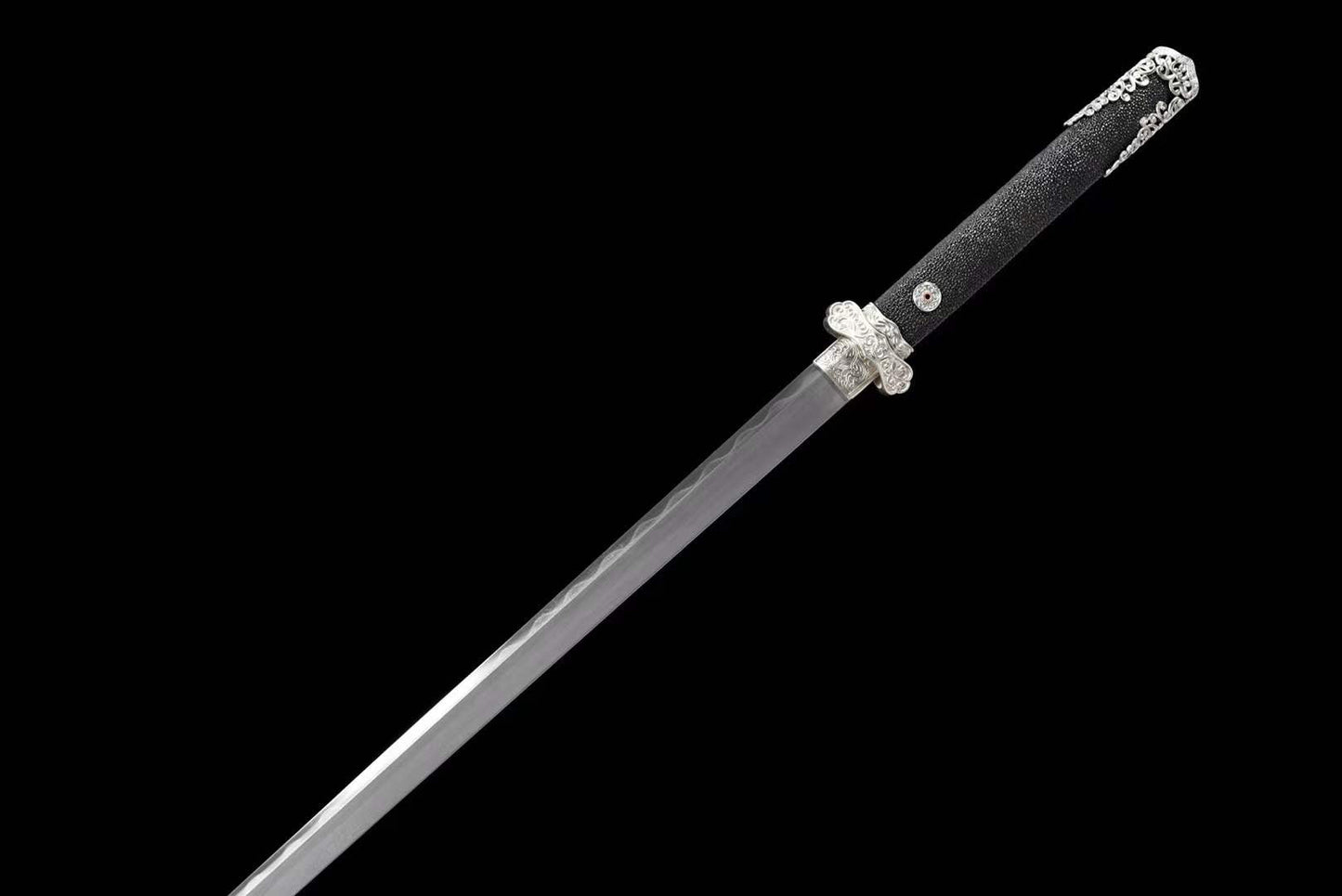 White Bronze Essence Edition Wootz steel Tang Sword