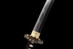 High-End Samurai Sword Series - Forged Steel Samurai Sword "Purple Gold Flower"