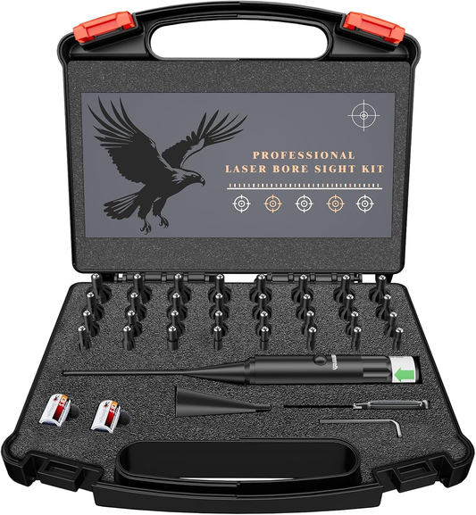 RidgeVanta Bore Sight Laser Professional Green Laser Bore Sight Kit