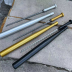 Baseball bat with reverse dagger