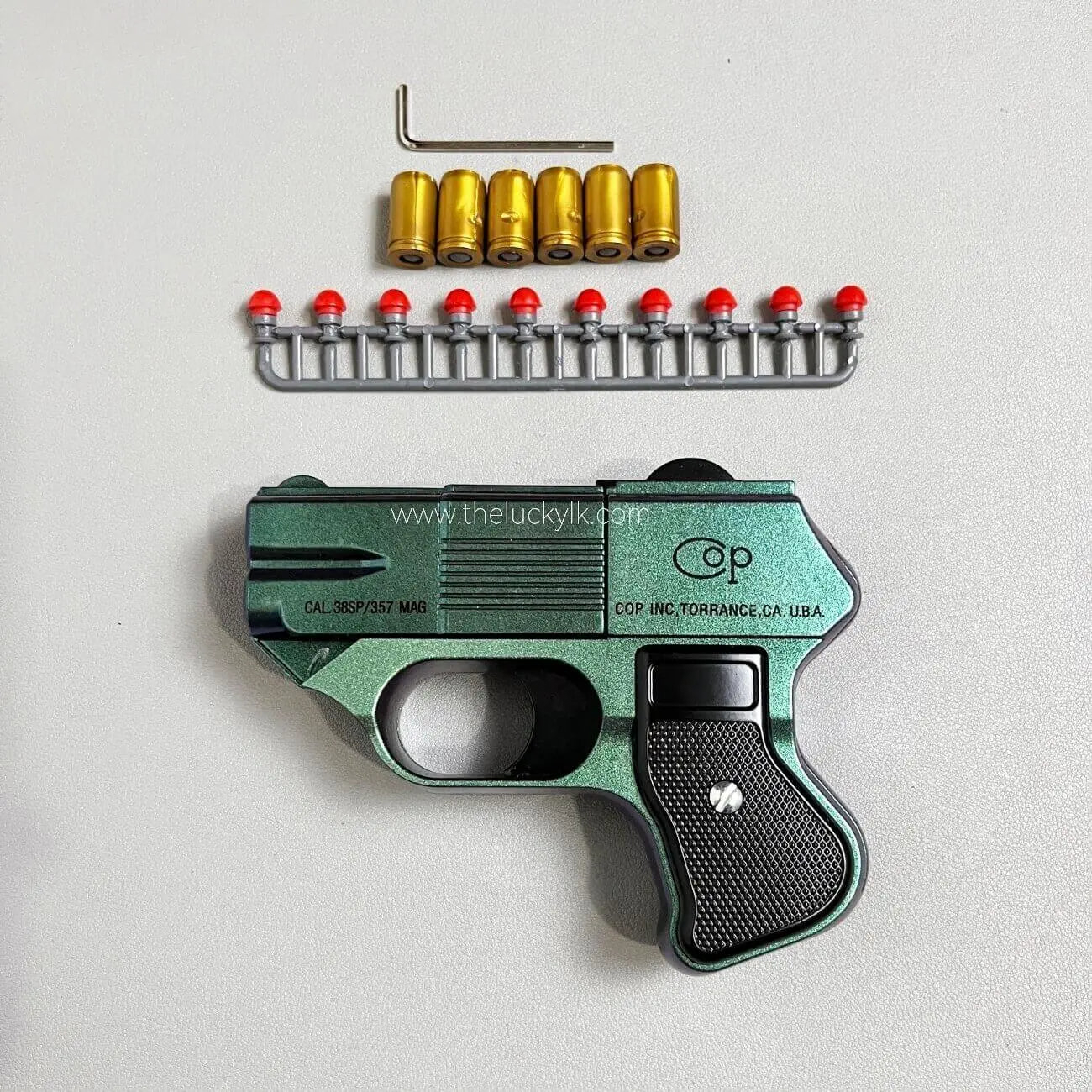 New Quadruple Shot Cop 357 Nerf Toy Gun