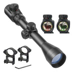 3-9X40EG OPTIC SCOPE RED GREEN RANGEFINDER - OPTICREV