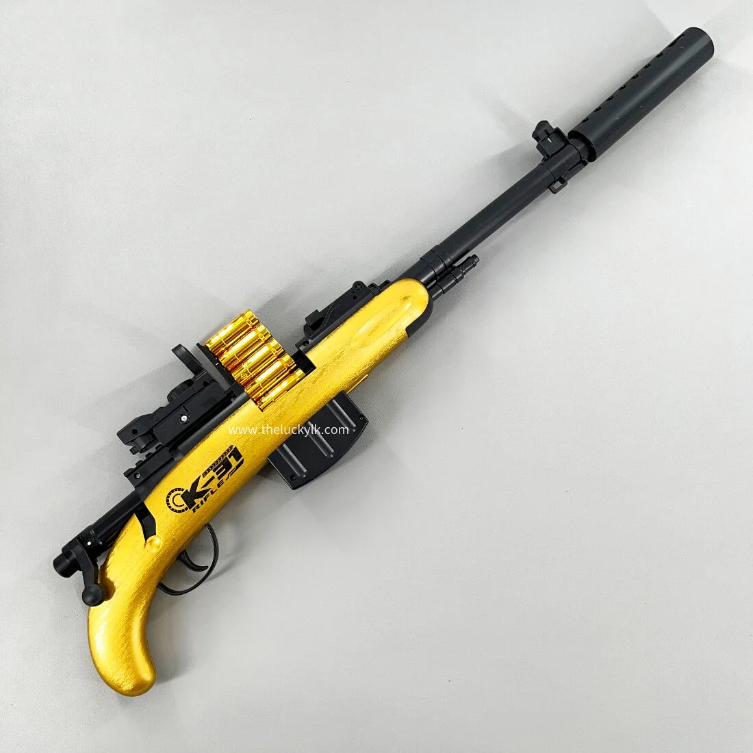 K31 Sniper With  Exquisite Color Soft Bullet Gun Toy