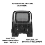 551 HOLOGRAPHIC WEAPON SIGHT - OPTICREV