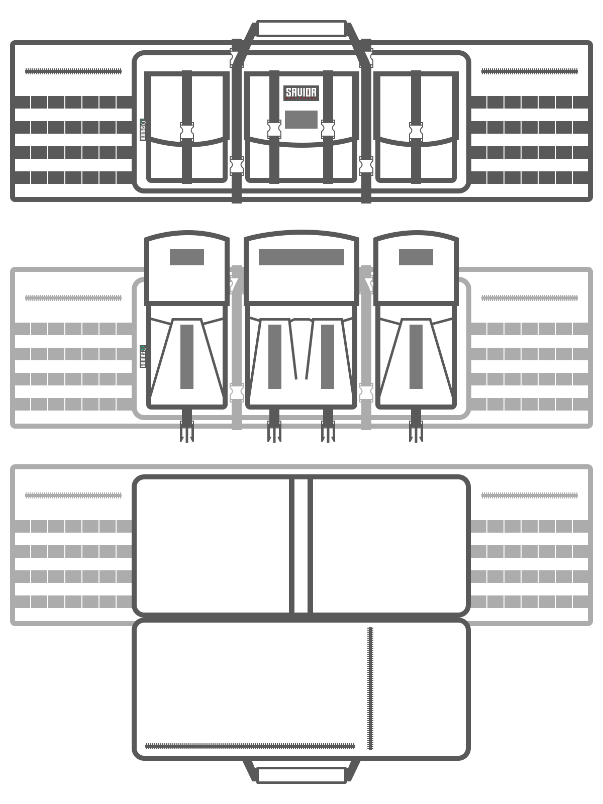 American Classic 55" - Double Case