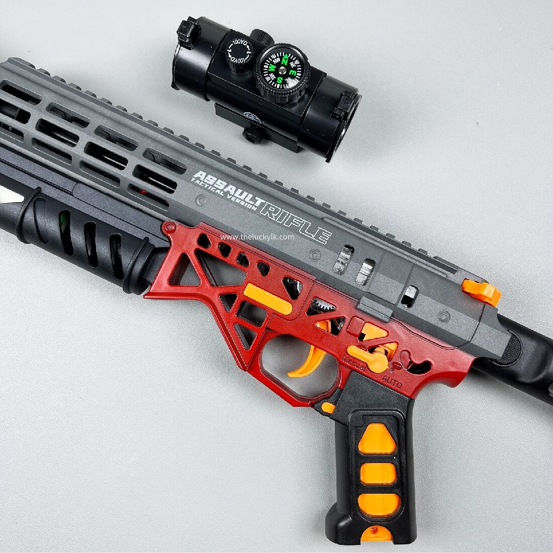 MK6 Gel Blaster With Red Light Effects And Smoke Effects