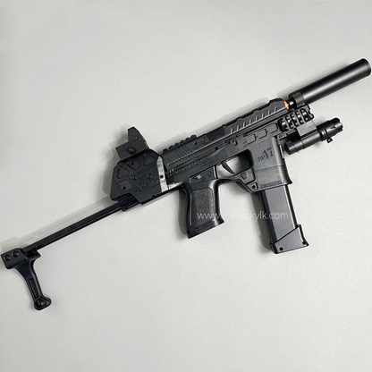 New Mp17 Gel Blaster With Metal Stock, Metal Rail