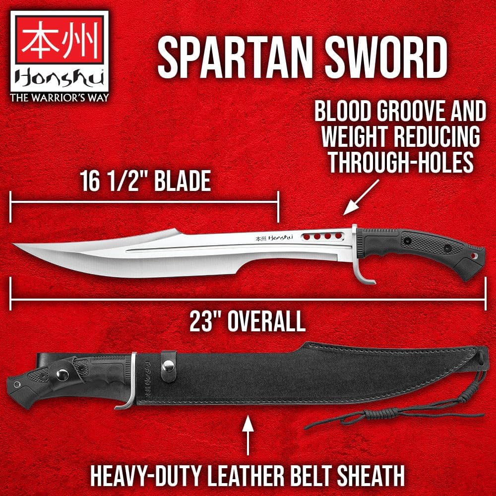 United Cutlery Honshu Spartan Sword and Scabbard