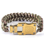 Outdoor Self-Help Self-Defense Hidden Bracelet Knife Transformers Pattern
