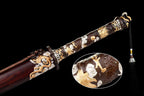 Four Beast Battle Sabre (Antique Gold Plated Silver)
