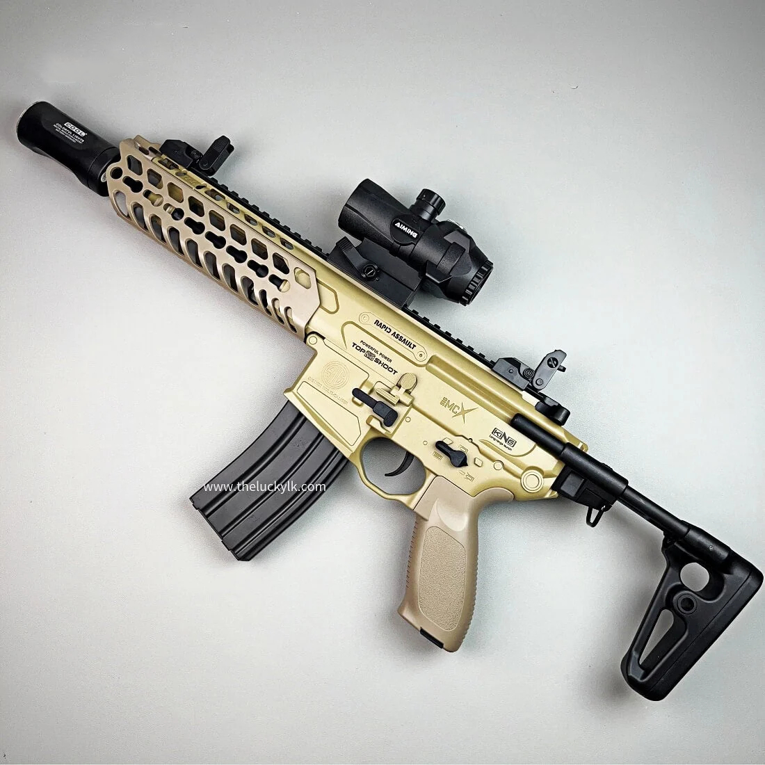 MCX Gel Blaster With Forward And Backward Movable Bolt