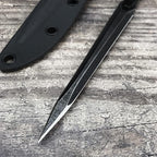 9.4in Tactical Fixed Blade Knife with Sheath, 440C Stainless Steel