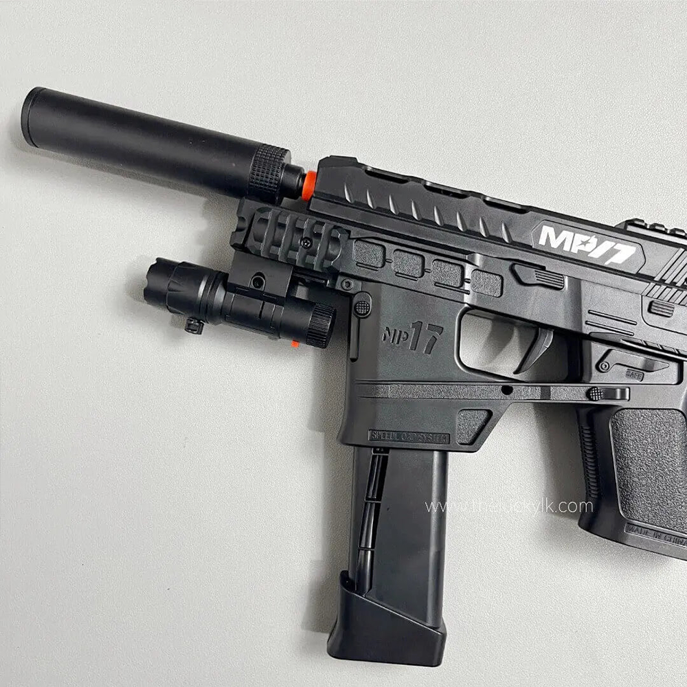 New Mp17 Gel Blaster With Metal Stock, Metal Rail