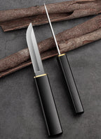 Paring knives,Portable Fruit Knife Set,Peeling Knife for Fruits and Vegetables Straight & Curved Stainless Steel ，Ultra Sharp Kitchen Knife for Camping Outdoor