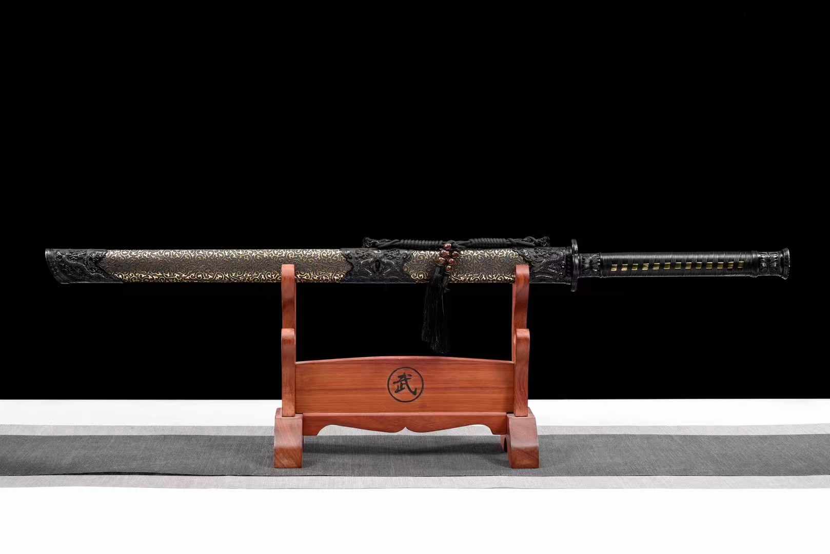 Black Gold Ancient Sword - Mighty Dragon Slayer