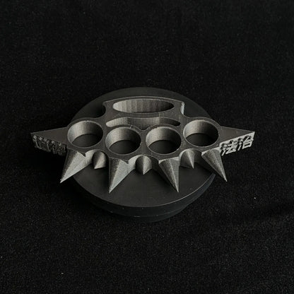 Lightweight Carbon Fiber Knuckle Duster - Self-Defense EDC