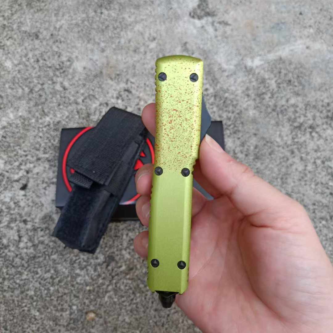 MICROTECH Zombie Tanto Knife (Black Double Edge)