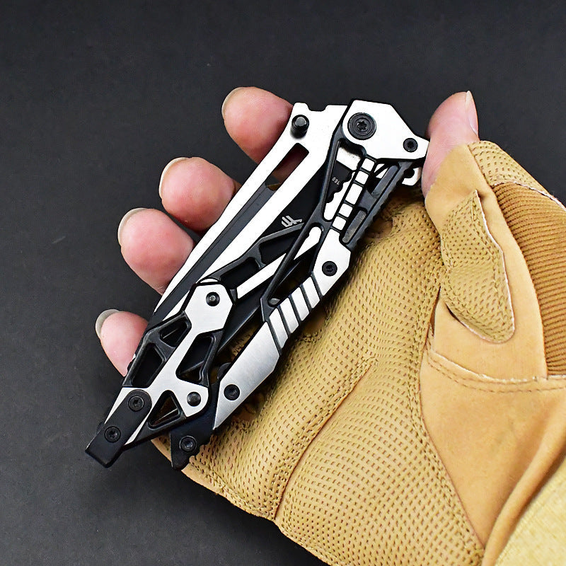 Mechanical Armor Magic Folding Knife