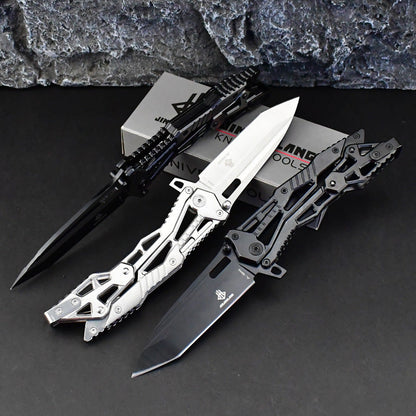 Mechanical Armor Magic Folding Knife