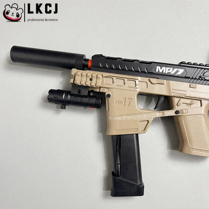 New Mp17 Gel Blaster With Metal Stock, Metal Rail