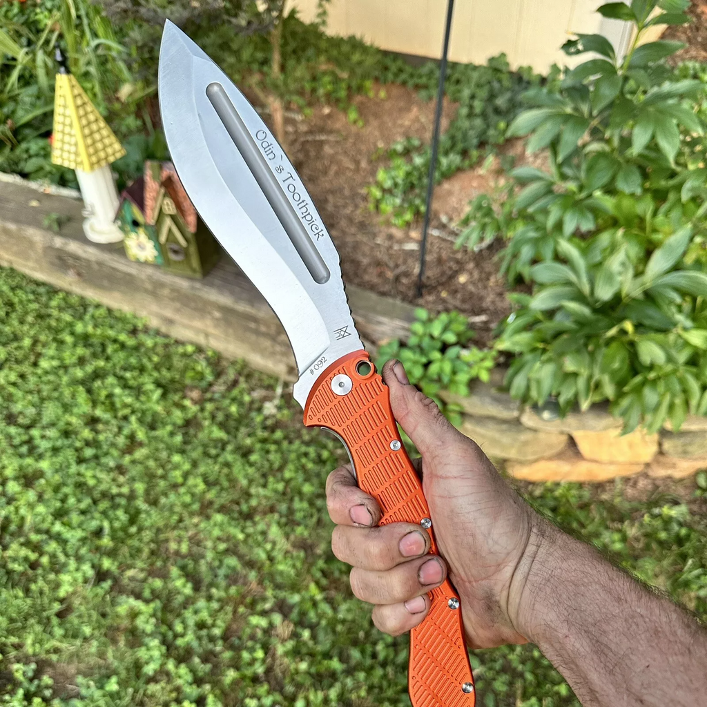Odin's Toothpick Folding Knife - Kukri