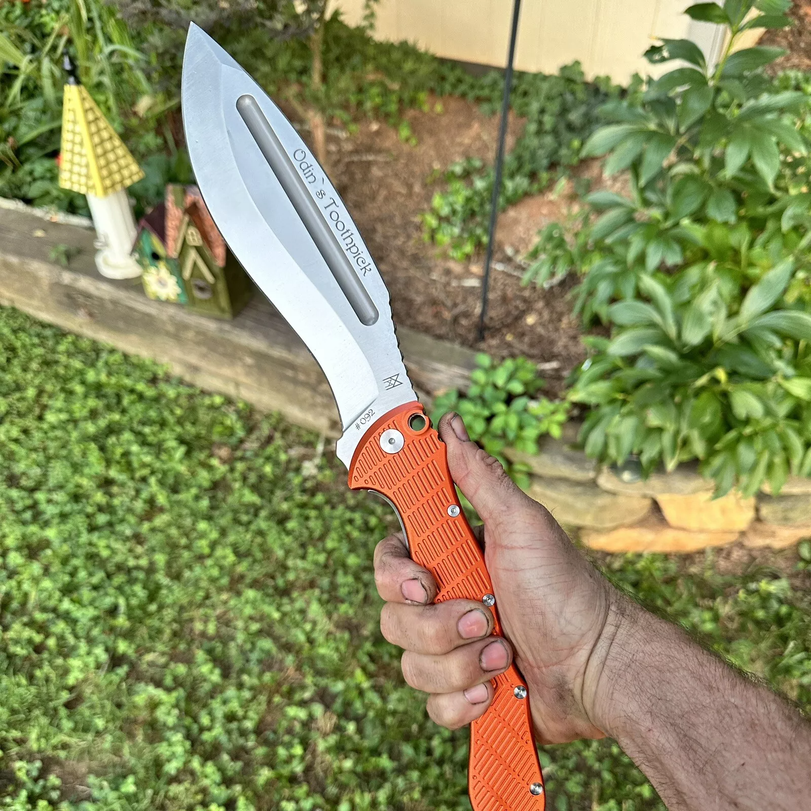 Odin's Toothpick Folding Knife - Kukri
