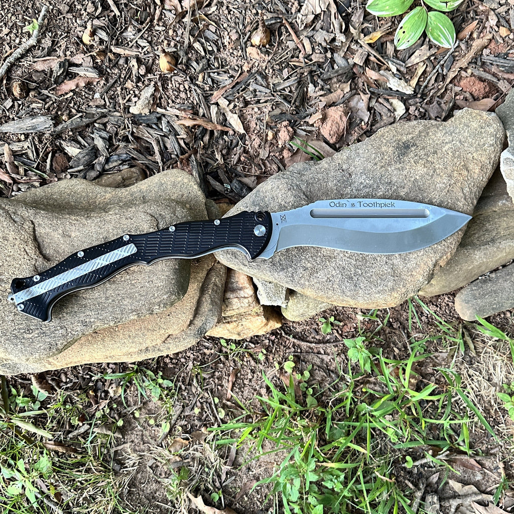 Odin's Toothpick Folding Knife - Kukri