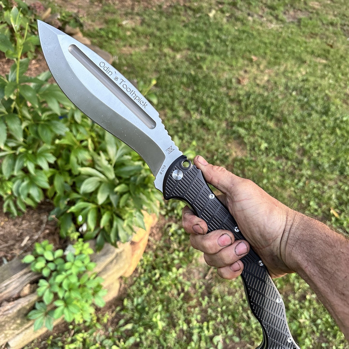 Odin's Toothpick Folding Knife - Kukri