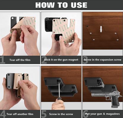 Gun Magnet Mount Quick Draw