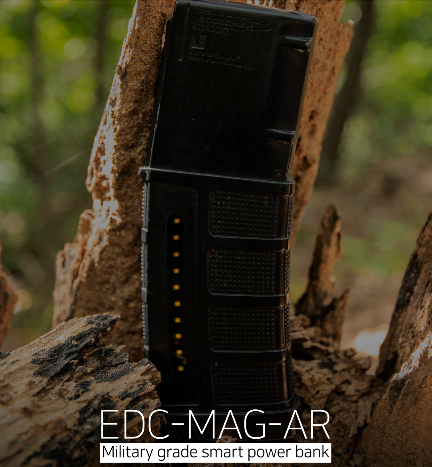EDC-MAG-AR Military Grade Portable Charger
