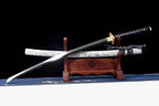 T10 Wave Katana with Mirror-Polished Finish